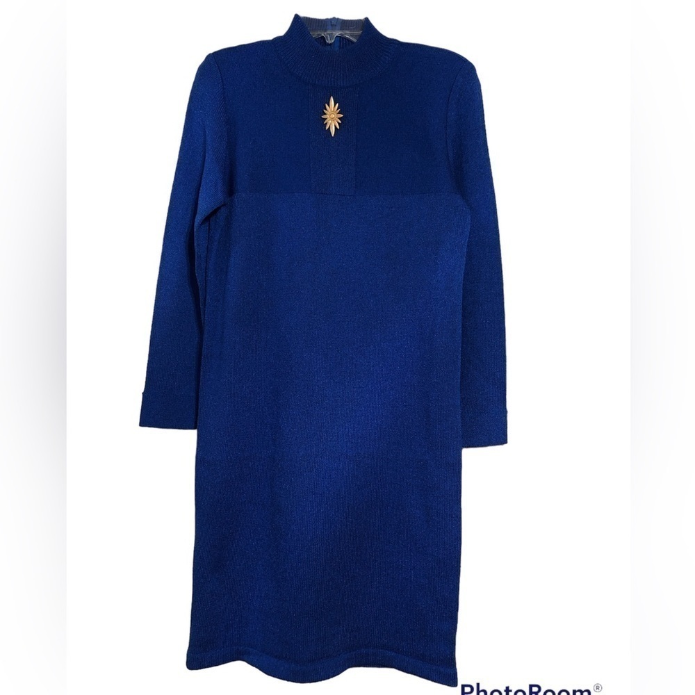Liz Claiborne blue sweater dress size S